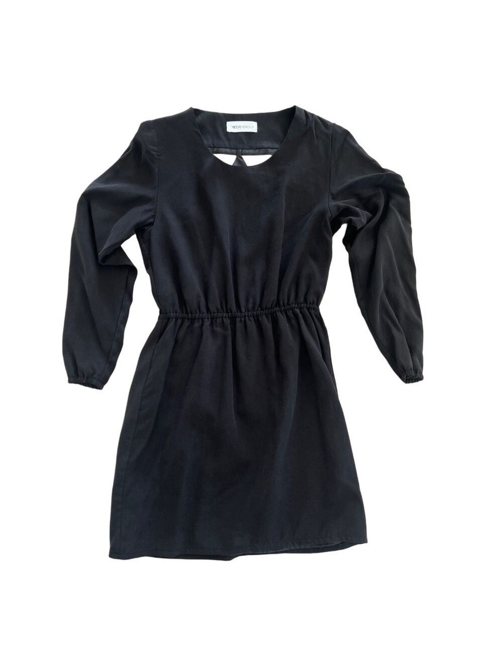 Eve + Enoch Black Long Sleeve Dress - Size XS